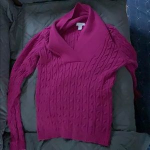 Charter club pink sweater
